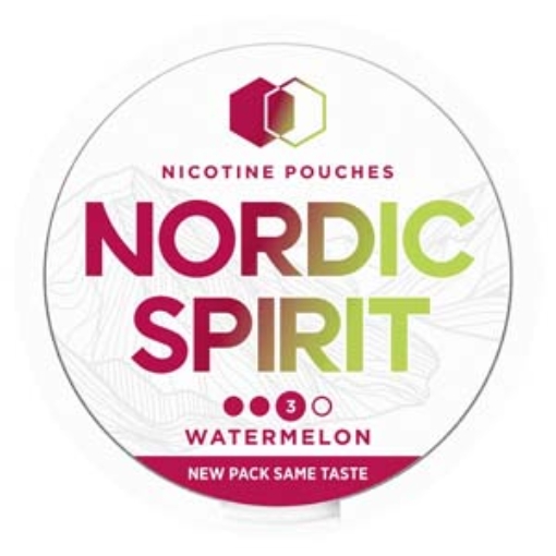 Picture of Nordic Spirit Watermelon Pouch Strong 3D 9mg 20s x