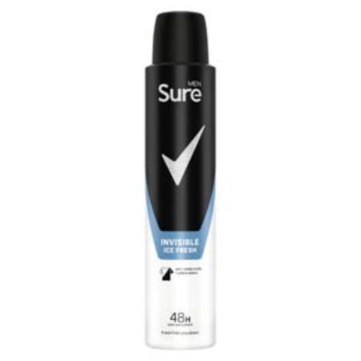 Picture of SURE Mens APA Invisible Ice  Fresh 200ml x6