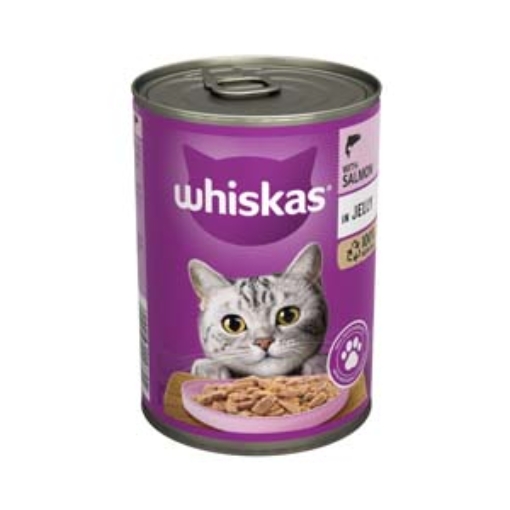Picture of Whiskas Salmon in Jelly 400g x12