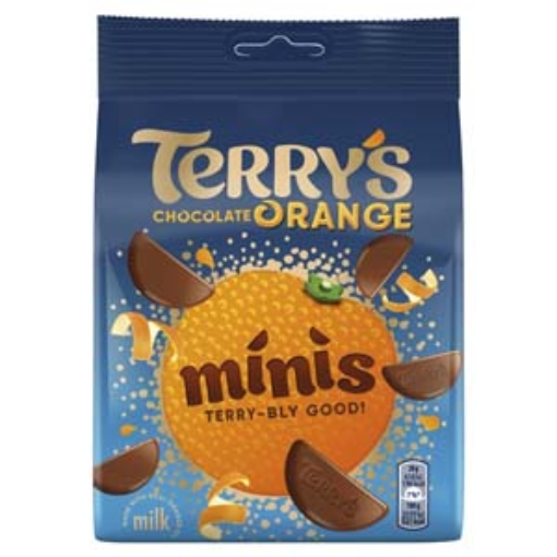 Picture of Bags Terrys Orange Minis 104g x10