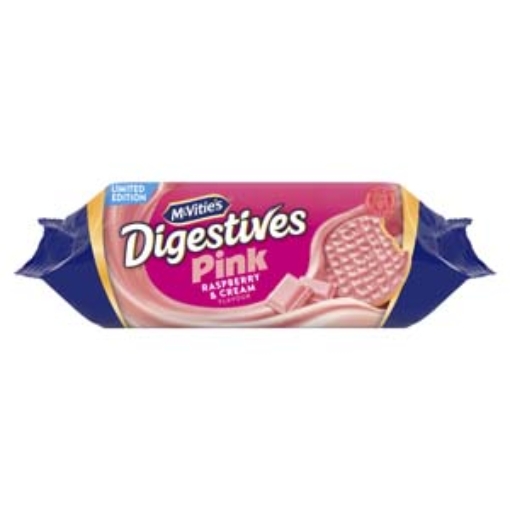 Picture of McVities Digestives Raspberry & Cream 232g x12