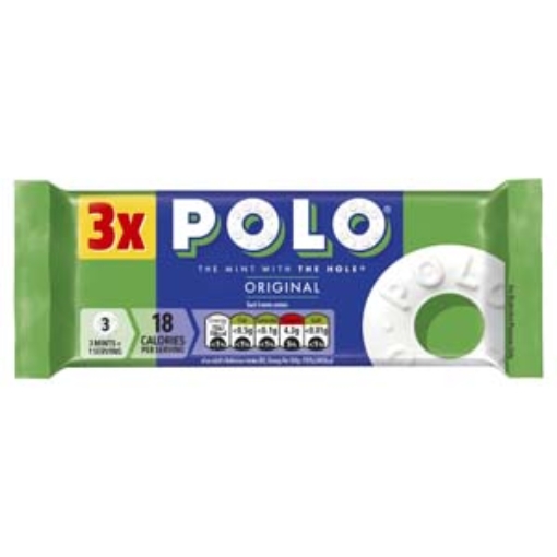 Picture of Polo Mints Original  MULTI 102G (34g x 3pk) x32