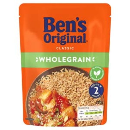 Picture of Bens Exp RTH Whole Grain Rice 220g x6