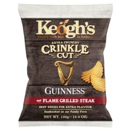 Picture of Keoghs LGE Crinkle Guinness &Grilled Steak 125gx12