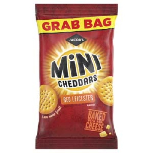 Picture of Jacobs Mini Cheddars Red Leic Grab Bag 45g x30