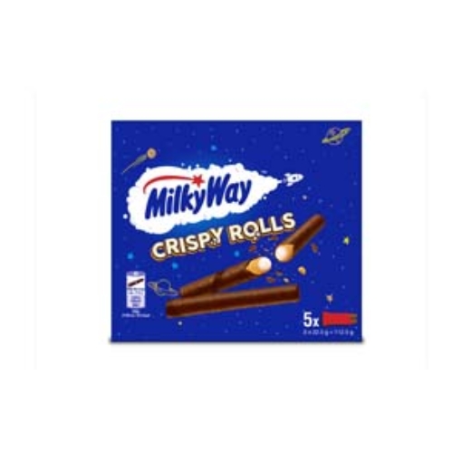 Picture of Milky Way Crispy Rolls Multi(117g) 5pk x14